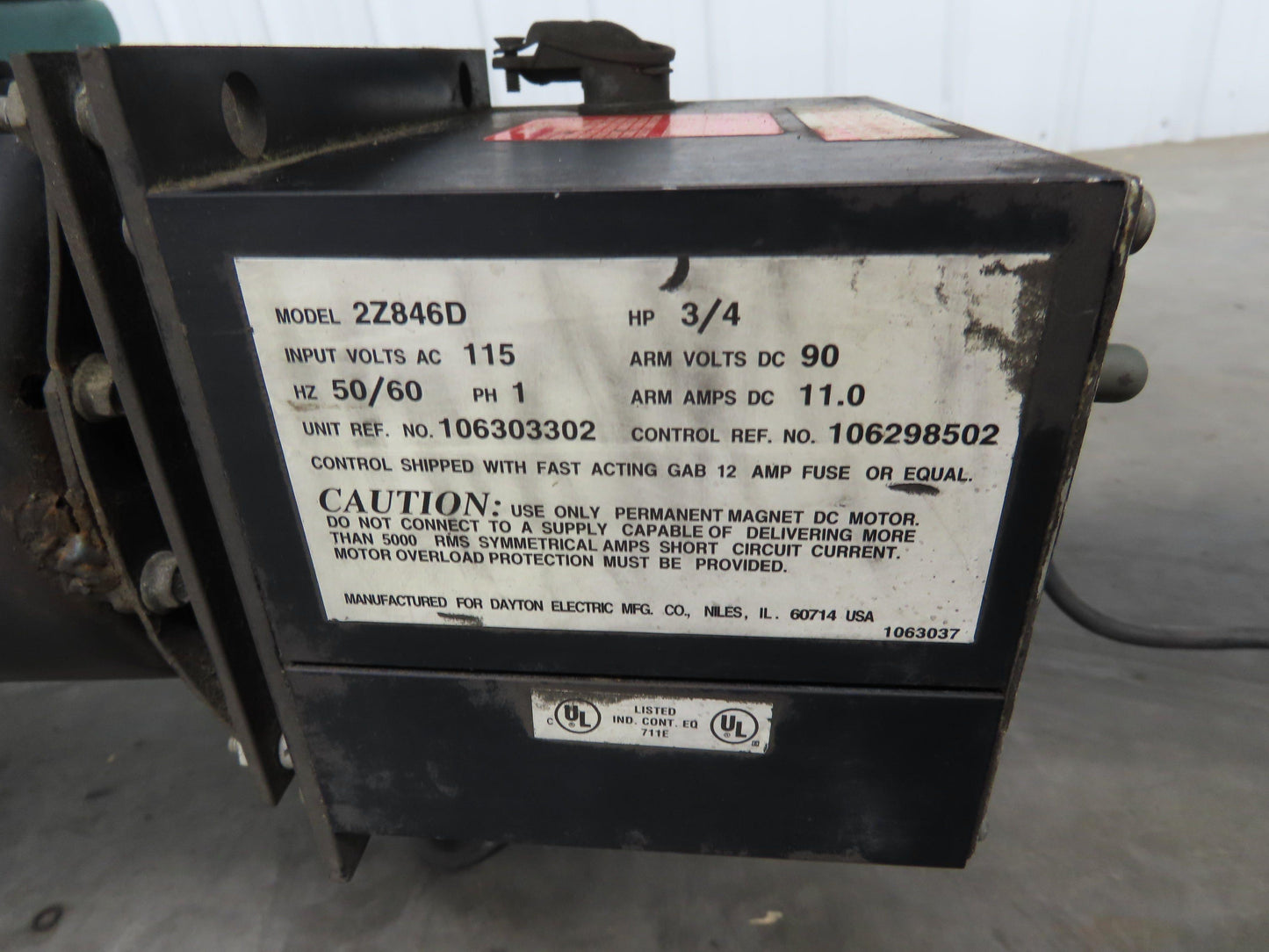 Roach 18"x 6' Slider Bed Conveyor 13"Belt Variable Speed 2-way Drive 120V 65fpm