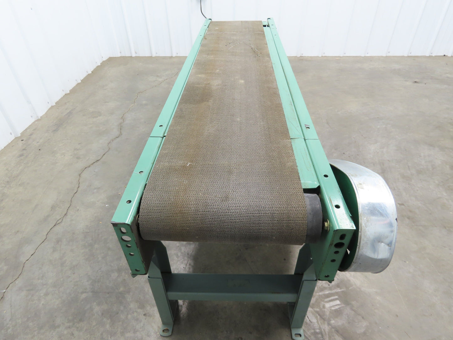 Roach 18"x 6' Slider Bed Conveyor 13"Belt Variable Speed 2-way Drive 120V 65fpm