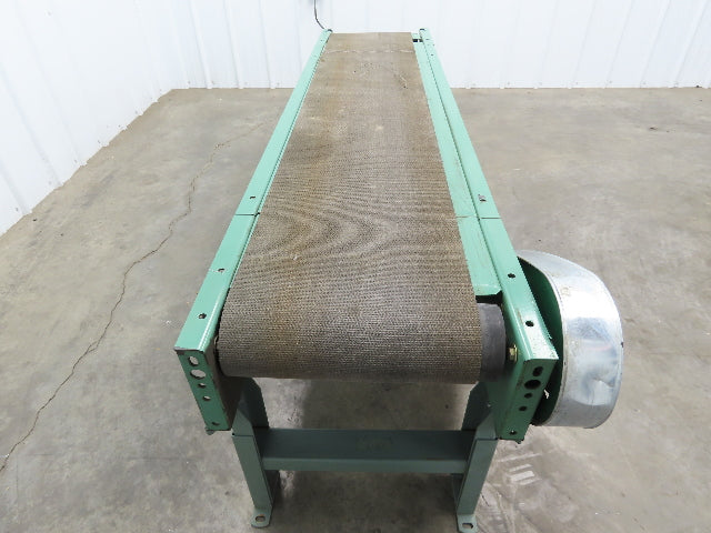 Roach 18"x 6' Slider Bed Conveyor 13"Belt Variable Speed 2-way Drive 120V 65fpm