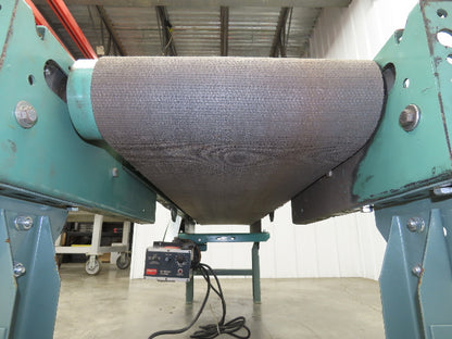 Roach 18"x 6' Slider Bed Conveyor 13"Belt Variable Speed 2-way Drive 120V 65fpm