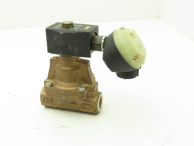 CKD AP11-20A Solenoid Valve WOG 3/4" NPT