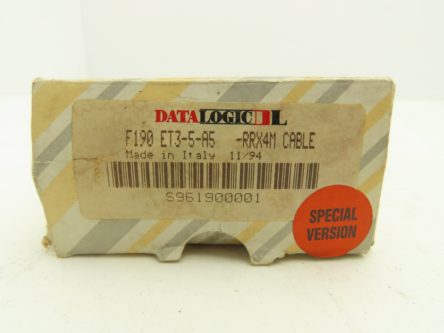 Datalogic ET3-5-A5 Photoelectric Sensor Photoreflex NPN/PNP 10-30VDC