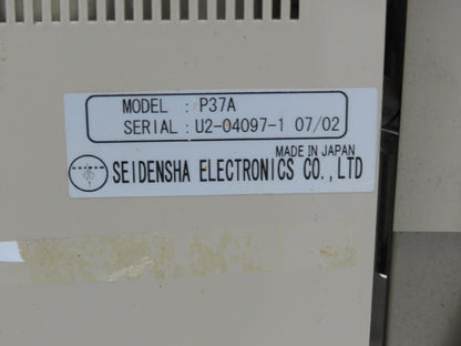 Seidensha P37A Ultrasonic Welder Head Unit Only 1/4 X 2.5" Tip
