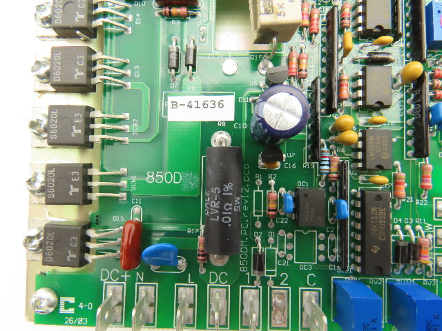 Raytron 850D DC Motor Control 1 Speed 90VDC Out 120VAC 10A In