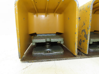 Ojiden OFL-TY1-SM2.KS Safety Guard Machine Foot Switch Double Pedal 10A 250V