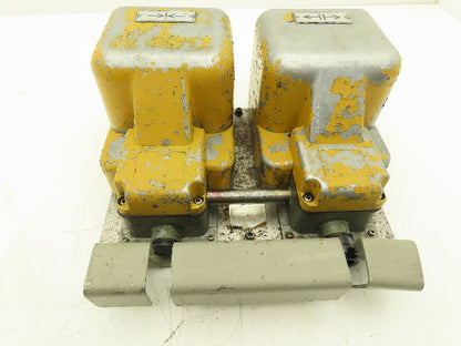 Ojiden OFL-TY1-SM2.KS Safety Guard Machine Foot Switch Double Pedal 10A 250V