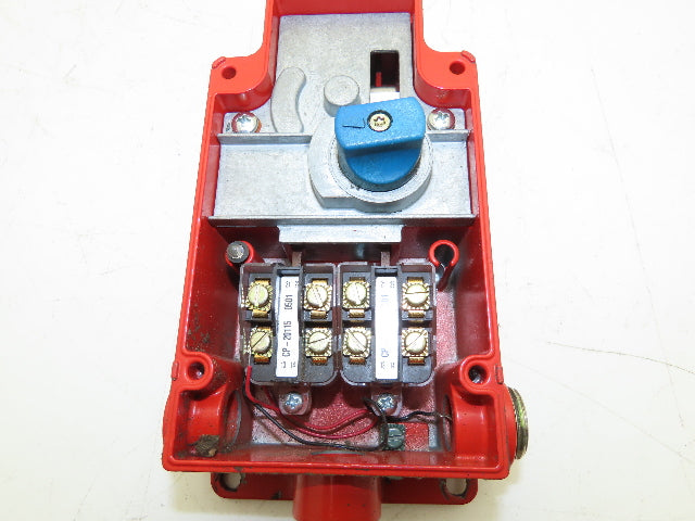 Honeywell 1CPSA6A Emergency Cable Pull Switch 24 VDC Broken Mount Housing