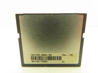 SiliconDrive SSD-C64M-3076 Compact Flash Card 64MB Windows CE PowerPanel 1.5