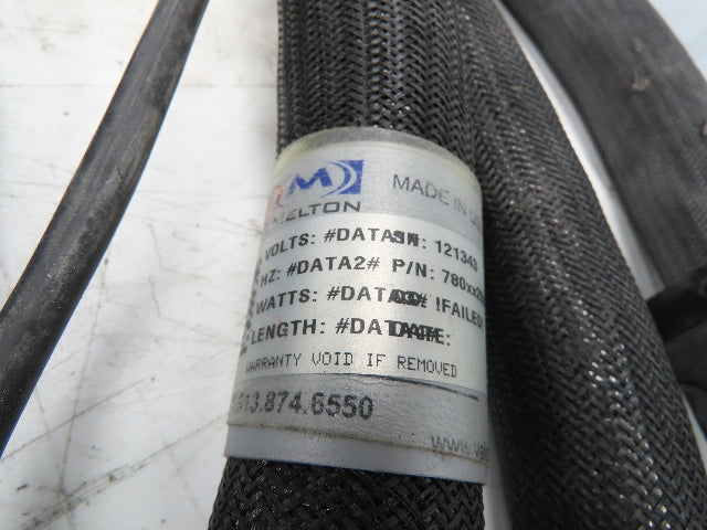 Valco Melton Hot Melt Hose Adhesive Dispensing Glue Gun Heating 31' 10m