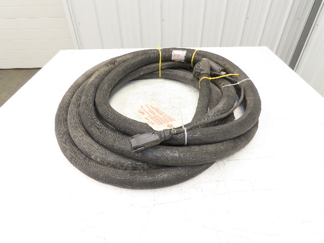 Valco Melton Hot Melt Hose Adhesive Dispensing Glue Gun Heating 32' 10m