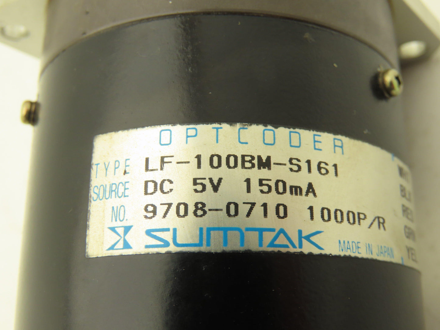 Sumtak LF-100BM-S161 Optcoder Incremental Encoder 5Vdc