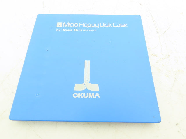 Okuma LB200 CNC Lathe Floppy Disc Files Set with Case OSP-U100