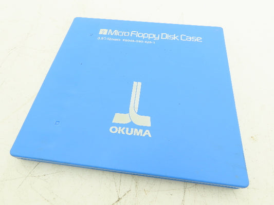 Okuma LB200 CNC Lathe Floppy Disc Files Set with Case OSP-U100