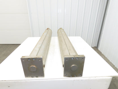 Nordson Drum Unloader Elevator Cylinder Pneumatic Air Bulk Adhesive Set of 2