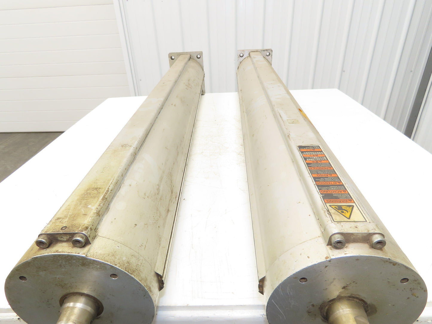 Nordson Drum Unloader Elevator Cylinder Pneumatic Air Bulk Adhesive Set of 2