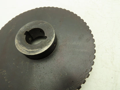 Timing Belt Pulley 0.5" Pitch 60 Tooth 1" W 1.5" Bore