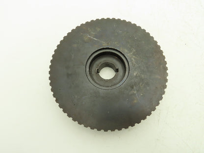 Timing Belt Pulley 0.5" Pitch 60 Tooth 1" W 1.5" Bore