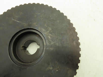 Timing Belt Pulley 0.5" Pitch 60 Tooth 1" W 1.5" Bore