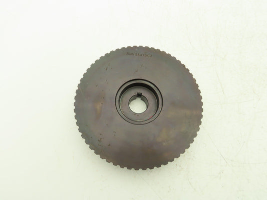 5547902 Timing Belt Pulley 0.5" Pitch 60 Tooth 1" W 1.5" Bore
