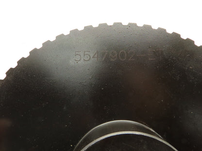 Timing Belt Pulley 0.5" Pitch 60 Tooth 1" W 1.5" Bore