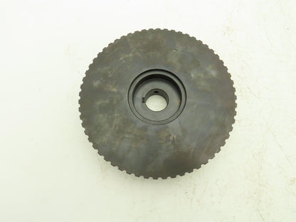 Timing Belt Pulley 0.5" Pitch 60 Tooth 1" W 1.5" Bore