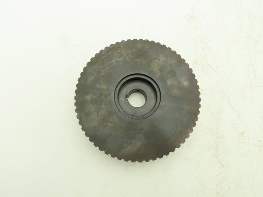 Timing Belt Pulley 0.5" Pitch 60 Tooth 1" W 1.5" Bore