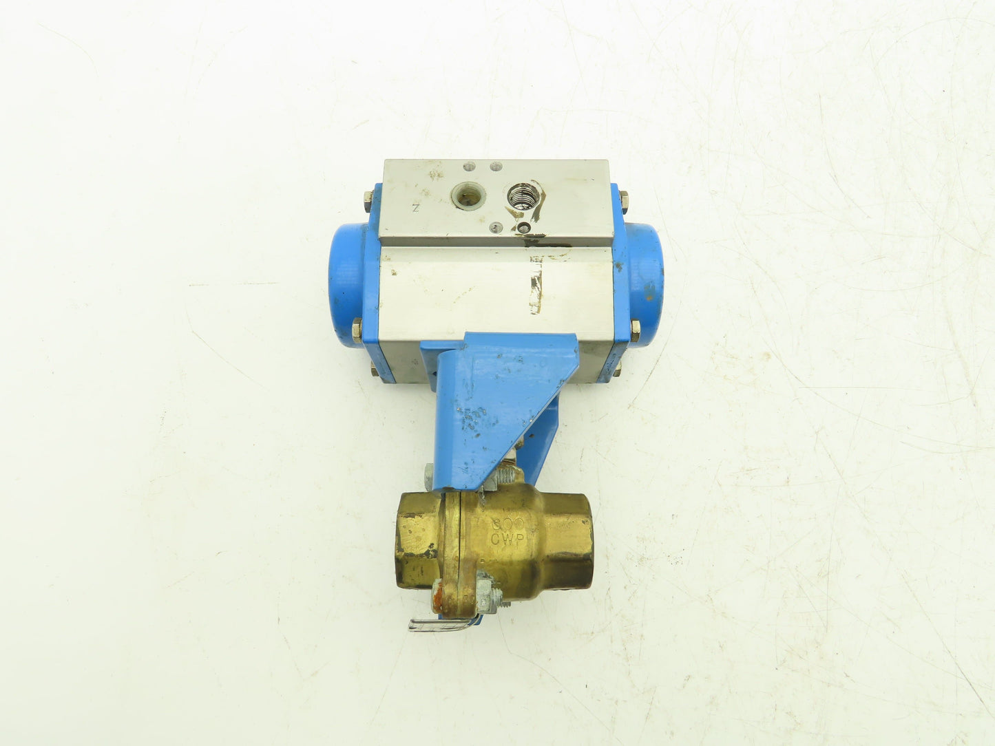 Jamesbury VPVL10SR6AF0514 Pneumatic Actuator 1/4 Turn 80psi 8ft-lb 1" Ball Valve