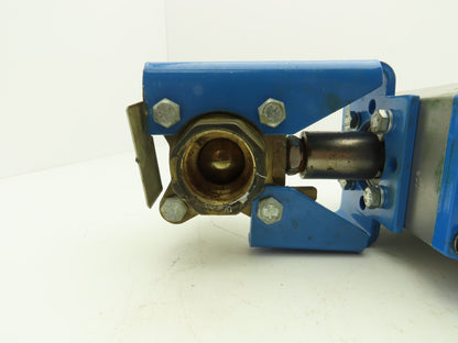 Jamesbury VPVL10SR6AF0514 Pneumatic Actuator 1/4 Turn 80psi 8ft-lb 1" Ball Valve