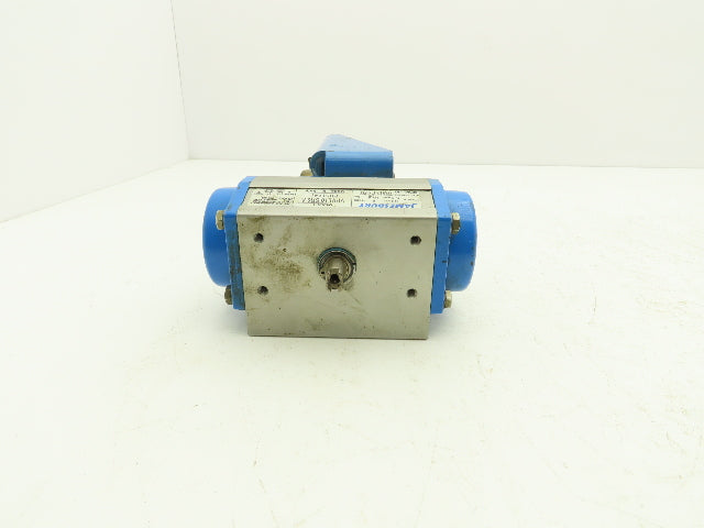 Jamesbury VPVL10SR6AF0514 Pneumatic Actuator 1/4 Turn 80psi 8ft-lb 1" Ball Valve