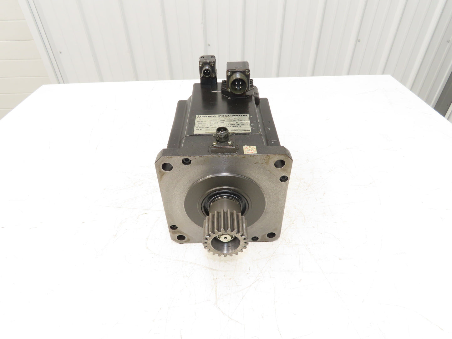 Okuma PX-MAF180J-3TB-A PREX AC Servo Motor 0.6kw 85V 300rpm Encoder ER-J-7200D