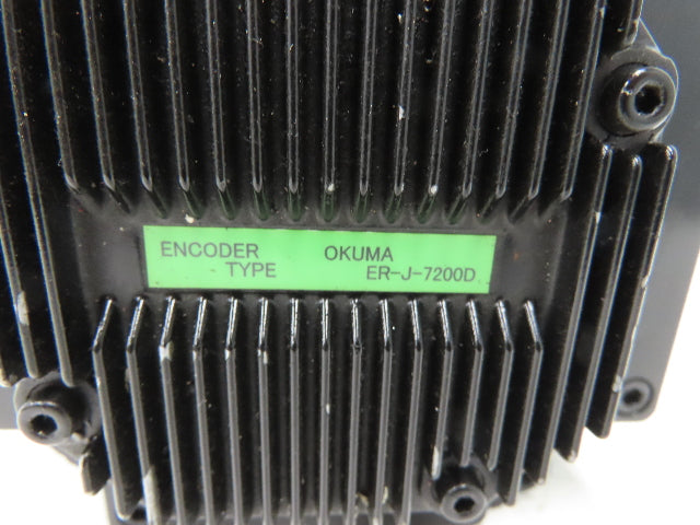 Okuma BL-MC150J-20SB AC Servo Motor 3kw 133V 2000rpm Encoder ER-J-7200D