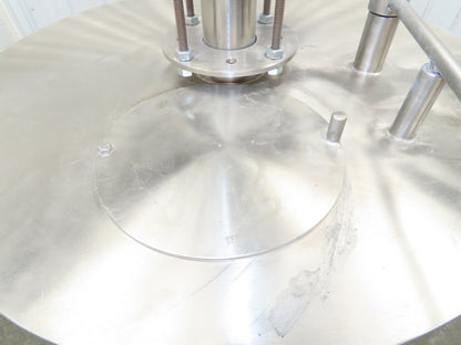 Myers Mixers Stainless Steel Tank Mixer 55 Gallon 6" Agitator Cooling Jacket