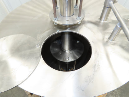 Myers Mixers Stainless Steel Tank Mixer 55 Gallon 6" Agitator Cooling Jacket