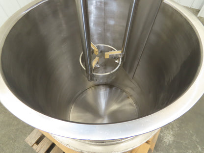 Myers Mixers Stainless Steel Tank Mixer 55 Gallon 6" Agitator Cooling Jacket