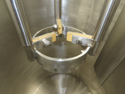 Myers Mixers Stainless Steel Tank Mixer 55 Gallon 6" Agitator Cooling Jacket