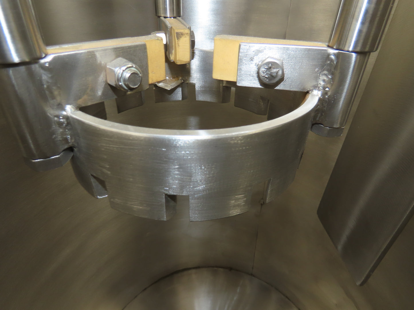 Myers Mixers Stainless Steel Tank Mixer 55 Gallon 6" Agitator Cooling Jacket