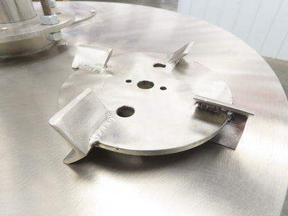 Myers Mixers Stainless Steel Tank Mixer 55 Gallon 6" Agitator Cooling Jacket