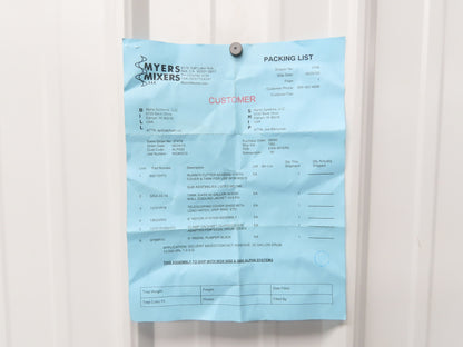 Myers Mixers Stainless Steel Tank Mixer 55 Gallon 6" Agitator Cooling Jacket