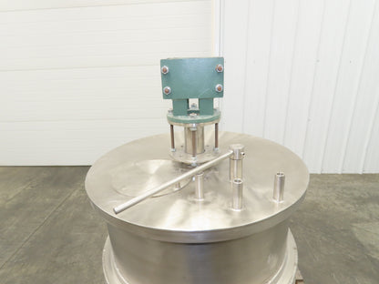 Myers Mixers Stainless Steel Tank Mixer 55 Gallon 6" Agitator Cooling Jacket