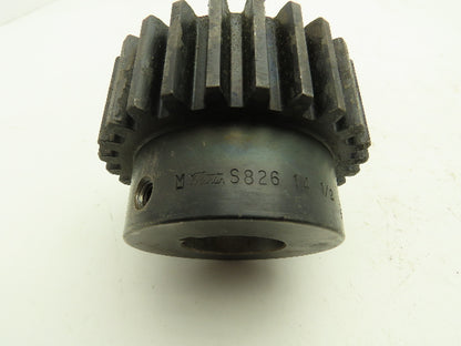 Martin S826 Spur Gear 26-Tooth 14.5° 3.25" OD 1.25" Bore
