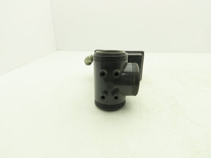 Bi-Torq 2" PVC Face Seal Ball Valve 3-Way 115VAC Actuator IC-3WL-15-200-E-A-4