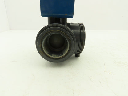 Bi-Torq 2" PVC Face Seal Ball Valve 3-Way 115VAC Actuator IC-3WL-15-200-E-A-4