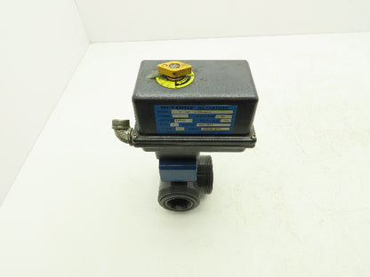 Bi-Torq 2" PVC Face Seal Ball Valve 3-Way 115VAC Actuator IC-3WL-15-200-E-A-4