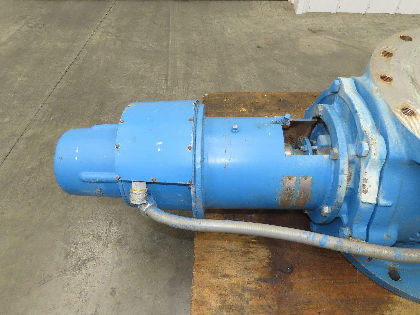 DeZurik 5-FV-156-89 Motorized Plug Valve 16" Flanged 2-Way 316 Stainless 275 CWP