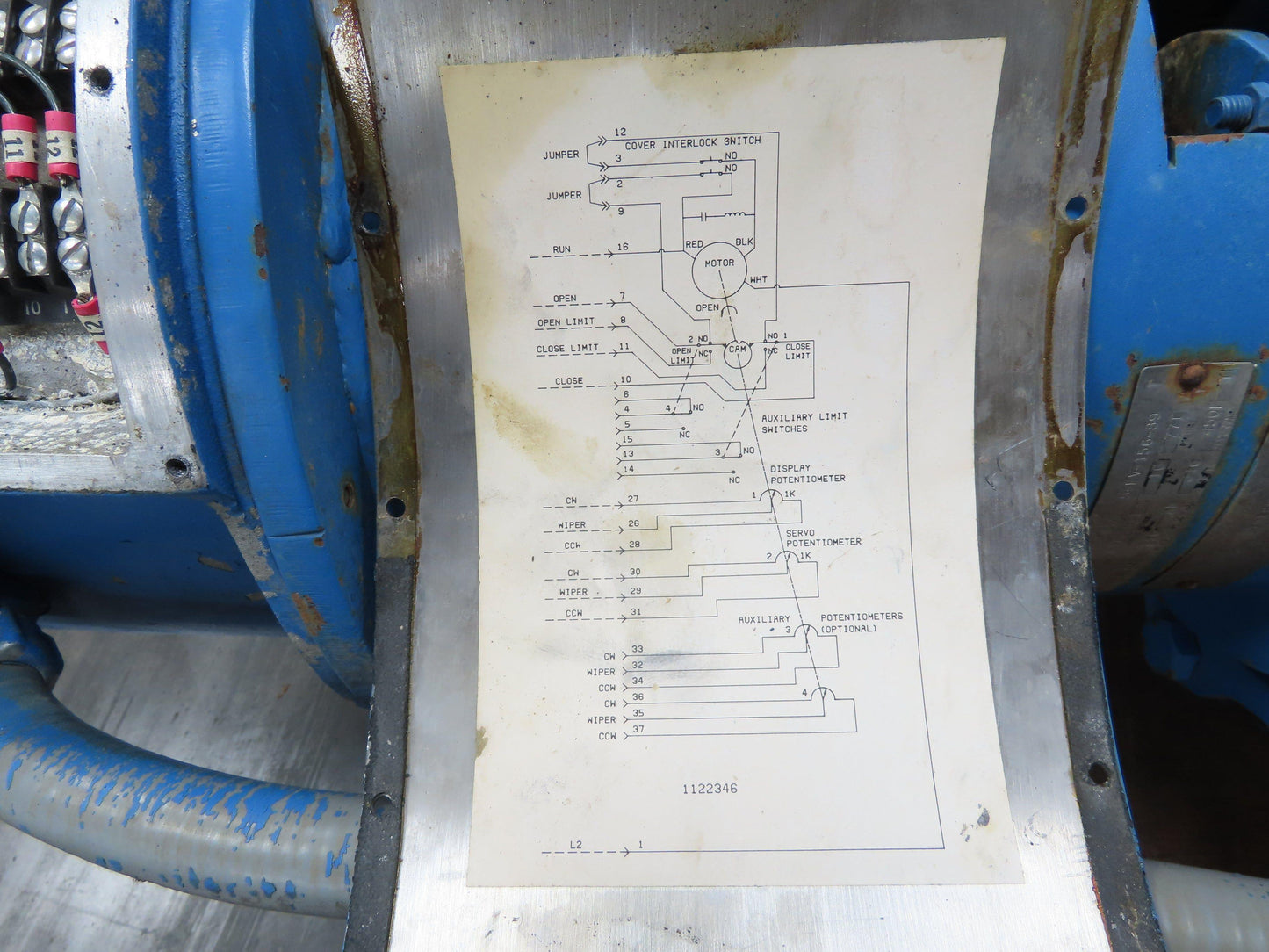 DeZurik 5-FV-156-89 Motorized Plug Valve 16" Flanged 2-Way 316 Stainless 275 CWP