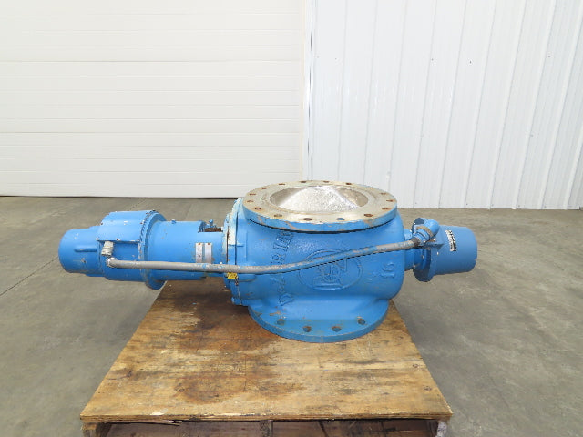 DeZurik 5-FV-156-89 Motorized Plug Valve 16" Flanged 2-Way 316 Stainless 275 CWP