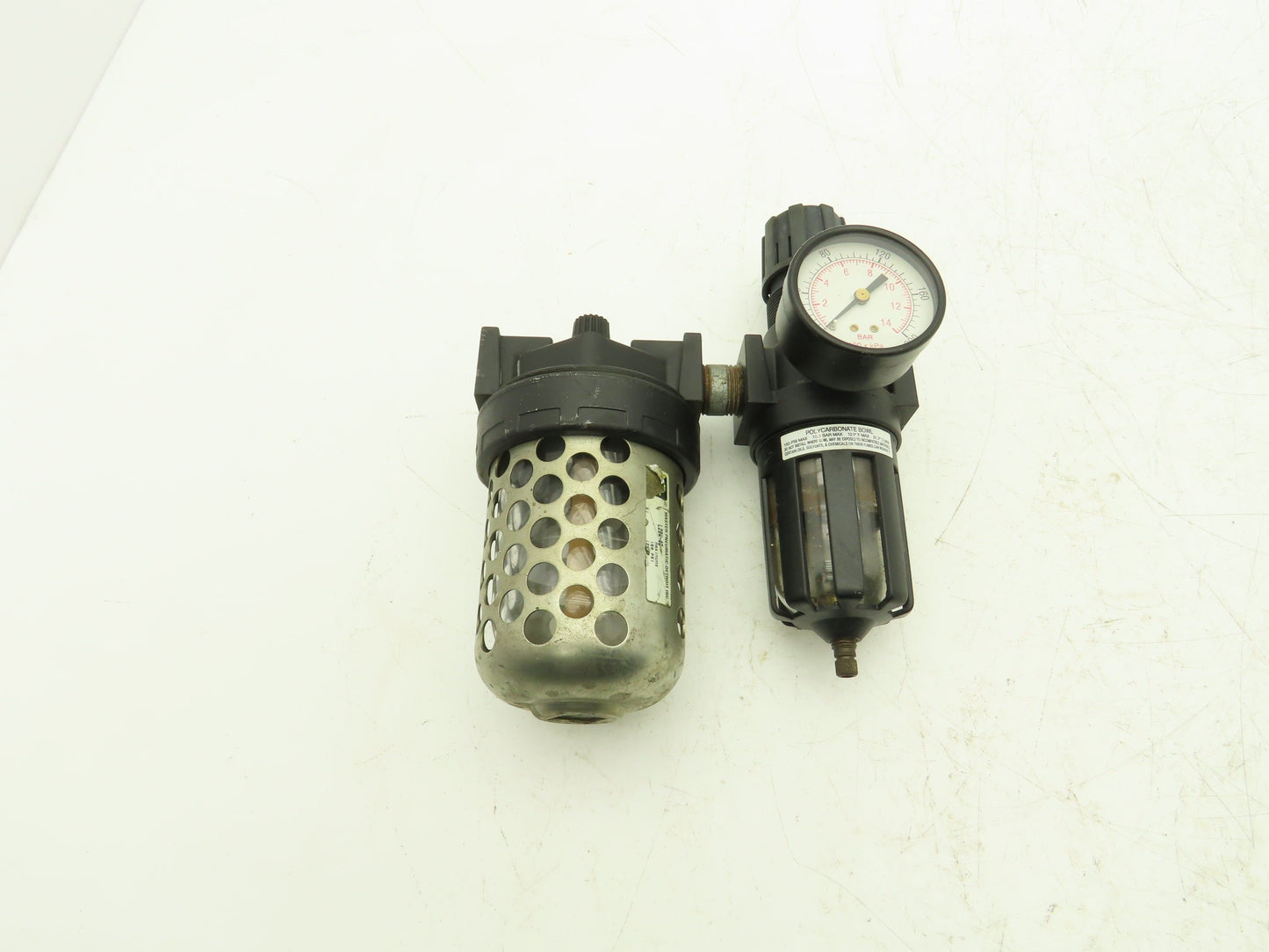 Master Pneumatic Detroit  Filter Regulator Lubricator Combination 1/2" NPT