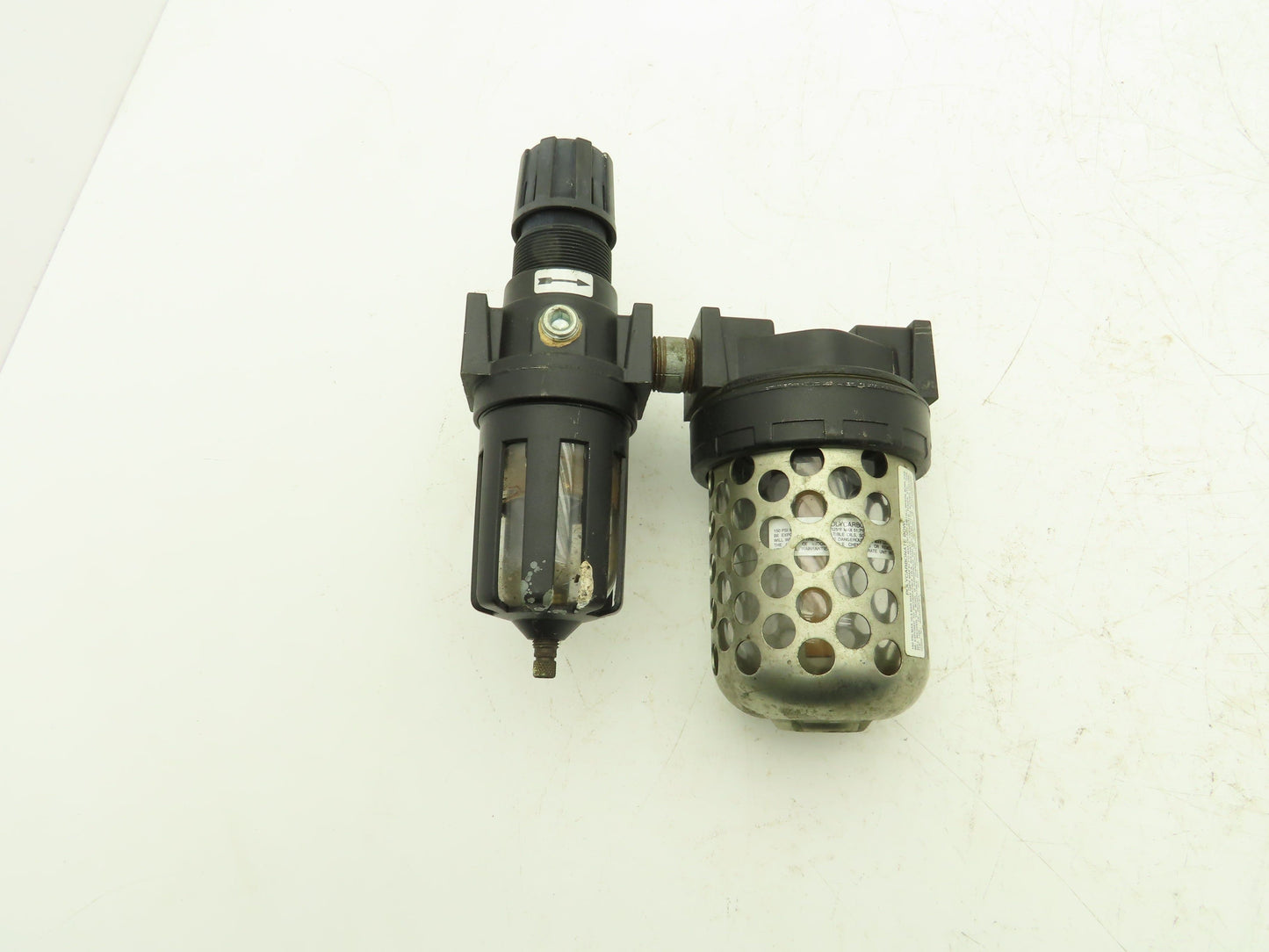 Master Pneumatic Detroit  Filter Regulator Lubricator Combination 1/2" NPT