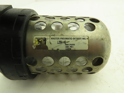 Master Pneumatic Detroit  Filter Regulator Lubricator Combination 1/2" NPT