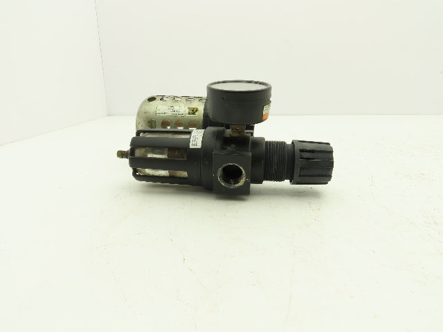 Master Pneumatic Detroit  Filter Regulator Lubricator Combination 1/2" NPT